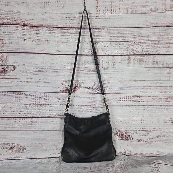 Kate Spade Jackson Street Melisse Handbag Black Leather Crossbody Purse Timeless - Picture 2 of 16